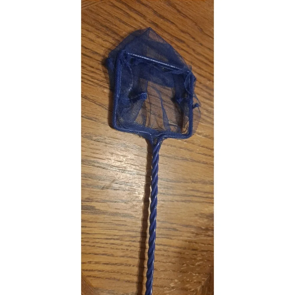 Penn-Plax QN3 Quick-Net Aquarium Fish‎ Net Durable Strong and Safe Blue